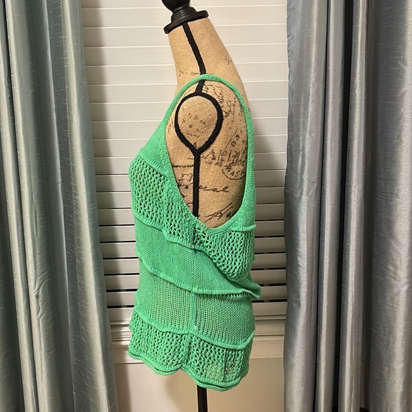 Express Kelly green sweater tank - Picture 2 of 4